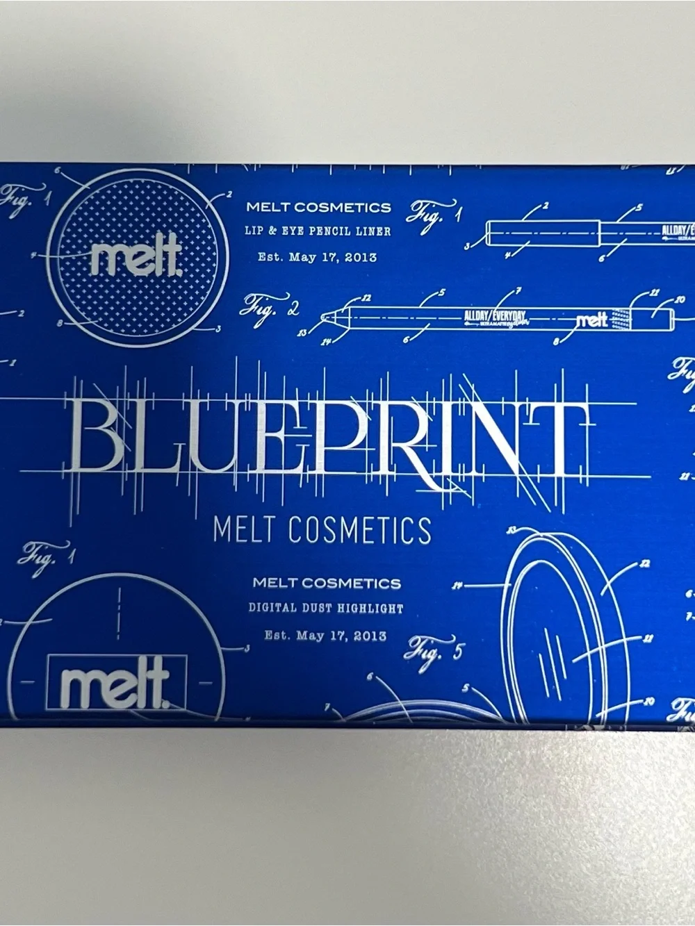 NIB MELT COSMETICS BLUEPRINT PALETTE